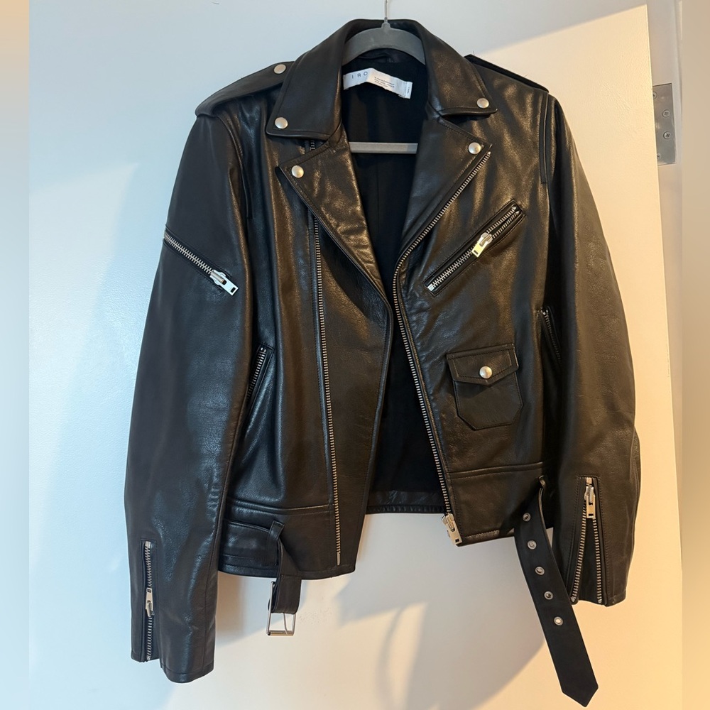 IRO Niele 100% Cow Leather Leather Jacket
